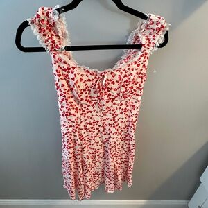 Target heart print dress